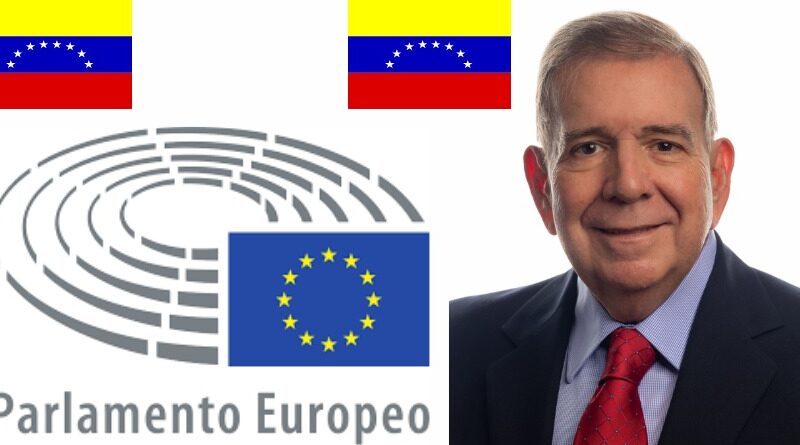 PARLAMENTO EUROPEO RECONOCE A EDMUNDO GONZÁLEZ COMO EL PRESIDENTE LEGÍTIMO DE VENEZUELA