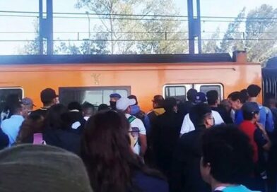SUSPENDEN SERVICIO EN LÍNEA A DEL METRO