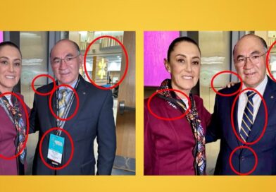 GALINDO MANIPULA FOTOGRAFÍA Y SIMULA CERCANÍA CON SHEINNBAUM