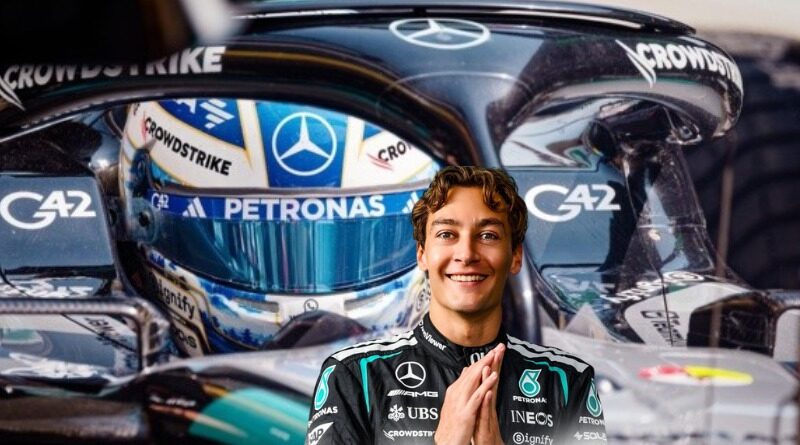 GANA RUSSELL CARRERA SPRINT EN CHINA; PÉREZ ACABA 19