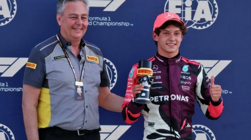 ANTONELLI, EL PILOTO MÁS JOVEN CON UNA POLE EN F1