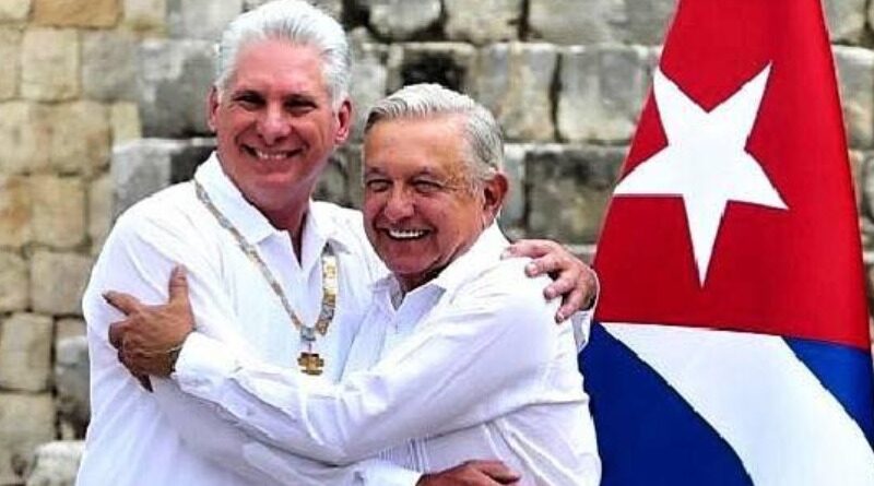 AGRADECE DÍAZ-CANEL ‘PERMANENTE’ APOYO DE AMLO A CUBA