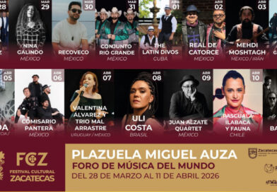 PRESENTA FESTIVAL DE ZACATECAS A BILLY IDOL Y CADILLACS
