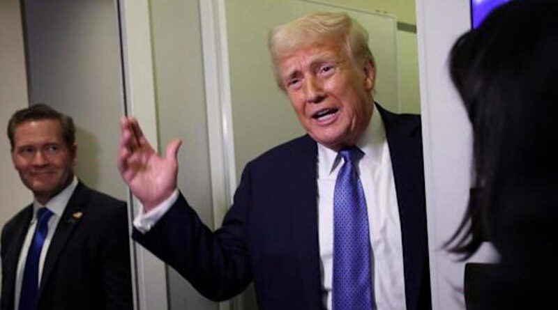 CUANDO PETRÓLEO SUBE GANAMOS MUCHO DINERO: TRUMP