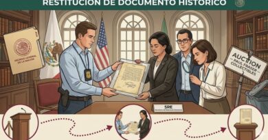 FBI DEVUELVE TESORO DOCUMENTAL DE MÉXICO