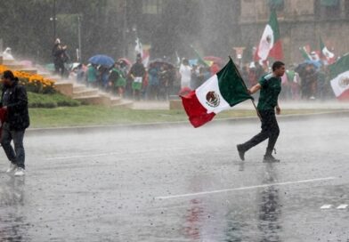 LLUEVE FUERTE EN CDMX TRAS MÉXICO-SUDÁFRICA