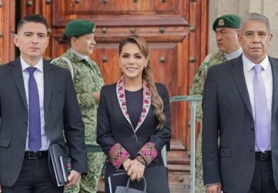 SALGADO REAFIRMA ALIANZA POR LA SEGURIDAD EN PALACIO NACIONAL