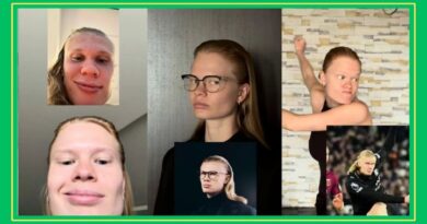 MODELO RUSA SE VUELVE VIRAL POR SER CASI IGUAL A ERLING HAALAND