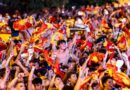 ¡QUÉ LOCURA! ESTALLAN LOS FESTEJOS ESPAÑOLES POR TODAS PARTES