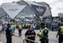 REFUERZOS DE SEGURIDAD EN ATLANTA POR ARGENTINA-INGLATERRA