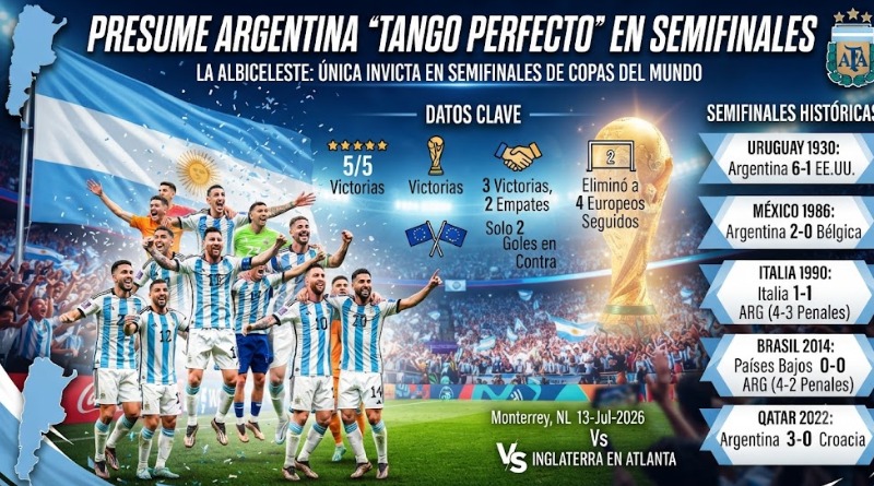 ‘TANGO PERFECTO’ DE ARGENTINA BRILLA EN SEMIFINALES