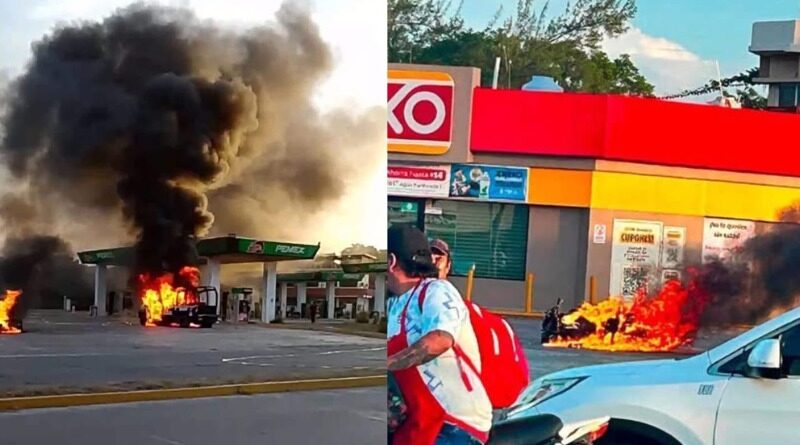 VERACRUZ INCENDIADO; TOCÓ A ALAMO