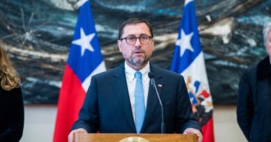 CHINA RECIBIRÁ AL MINISTRO DE EXTERIORES DE CHILE ESTE MARTES