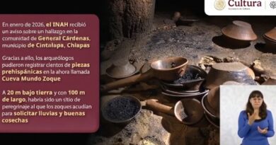 EN CHIAPAS, INAH LOCALIZA LA IMPORTANTE ‘CUEVA DEL MUNDO ZOQUE’