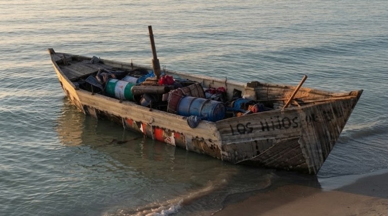 EN EL GOLFO DE MÉXICO, MARINA RESCATA A MIGRANTES