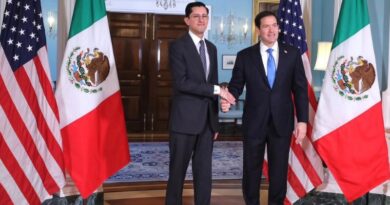 EN WASHINGTON, RUBIO RECIBE AL CANCILLER VELASCO