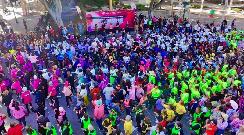 MÁS DE 700 PERSONAS ASISTEN A JORNADA DEPORTIVA Y DE BAILE