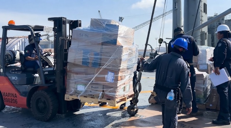 MÉXICO ENVÍA 718 TONELADAS DE AYUDA HUMANITARIA A VENEZUELA