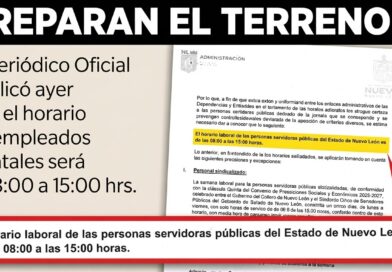 ¿PARA CAMPAÑAS? ESTADO PERMITE TARDES LIBRES A SUS FUNCIONARIOS