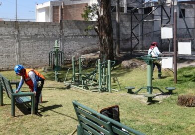 PARQUES DE PUEBLA: AYUNTAMIENTO REFUERZA PODA Y TAREAS DE LIMPIEZA