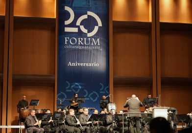 CONMEMORAN 20 AÑOS DEL FORUM CULTURAL GUANAJUATO.