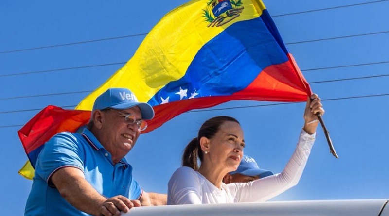 BLOQUEAN RETORNO DE OPOSITORA VENEZOLANA