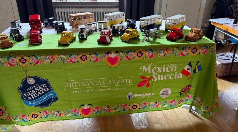 LLEVAN ARTESANÍAS Y CALZADO A FESTIVAL EN SUECIA