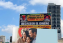 AFECTADOS POR FRAUDE INSTALAN MEGA PANTALLA