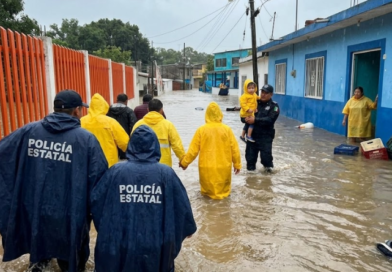 DESALOJA MARINA ZONAS INUNDADAS DE VERACRUZ