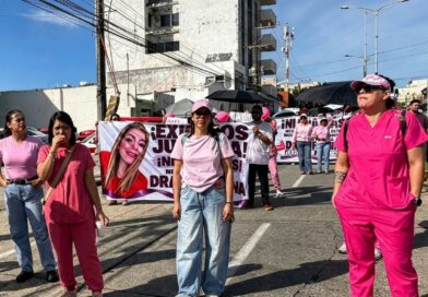 MARCHAN EN VERACRUZ POR DOCTORA ASESINADA