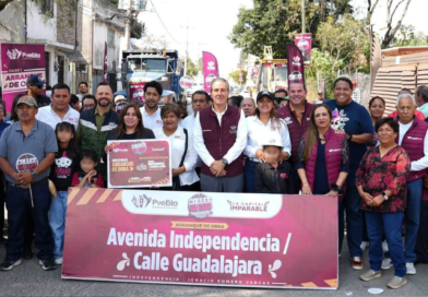 PEPE CHEDRAUI ARRANCA OBRA VIAL EN IGNACIO ROMERO VARGAS*